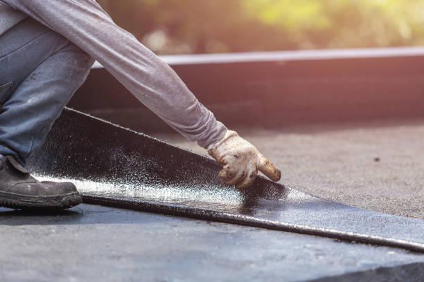 Professional Crawl Space Encapsulation technician working in Pickerington, OH